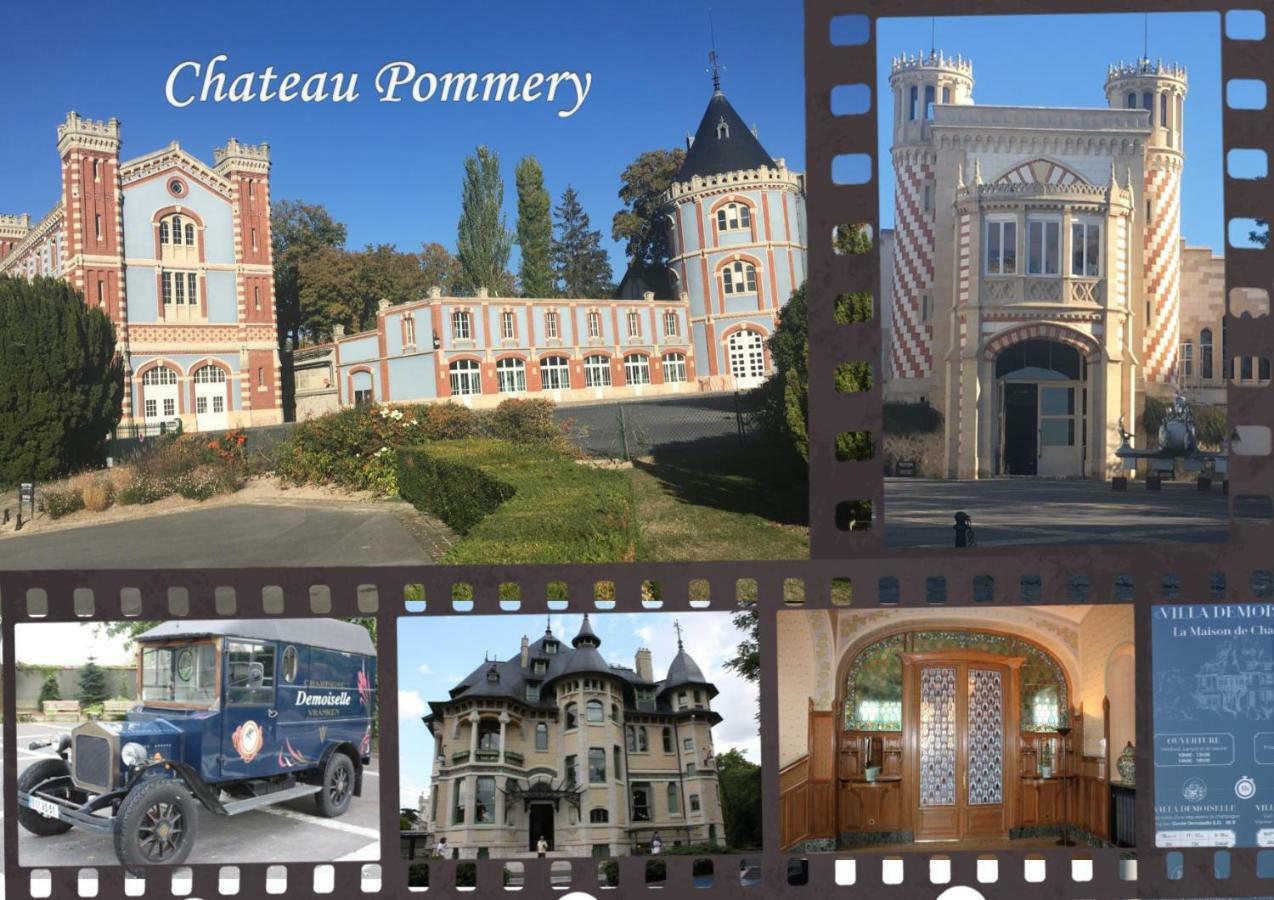 Bedinreims "Burgundy Bottle" 110M2 Exceptional, 4 Chambres Doubles, 2 Bain, Free Park & Wifi, Tout Equipe Eksteriør billede